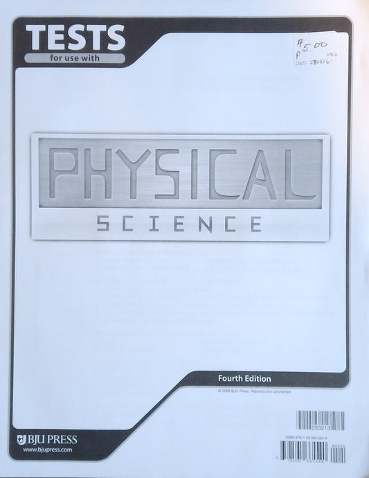 Physical Science Tests