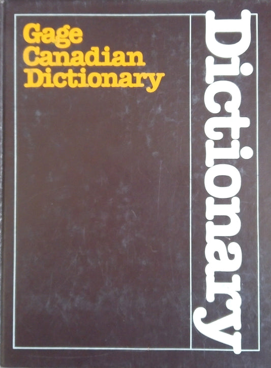 Gage Canadian Dictionary