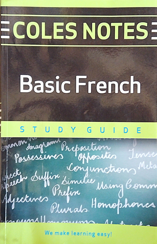 Coles Notes: Basic French