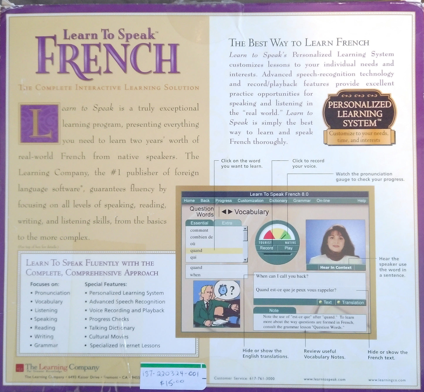 Learn To Speak French