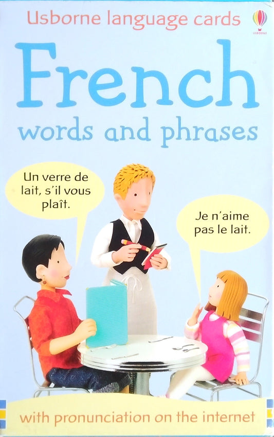 Usborne Language Cards: French Words And Phrases