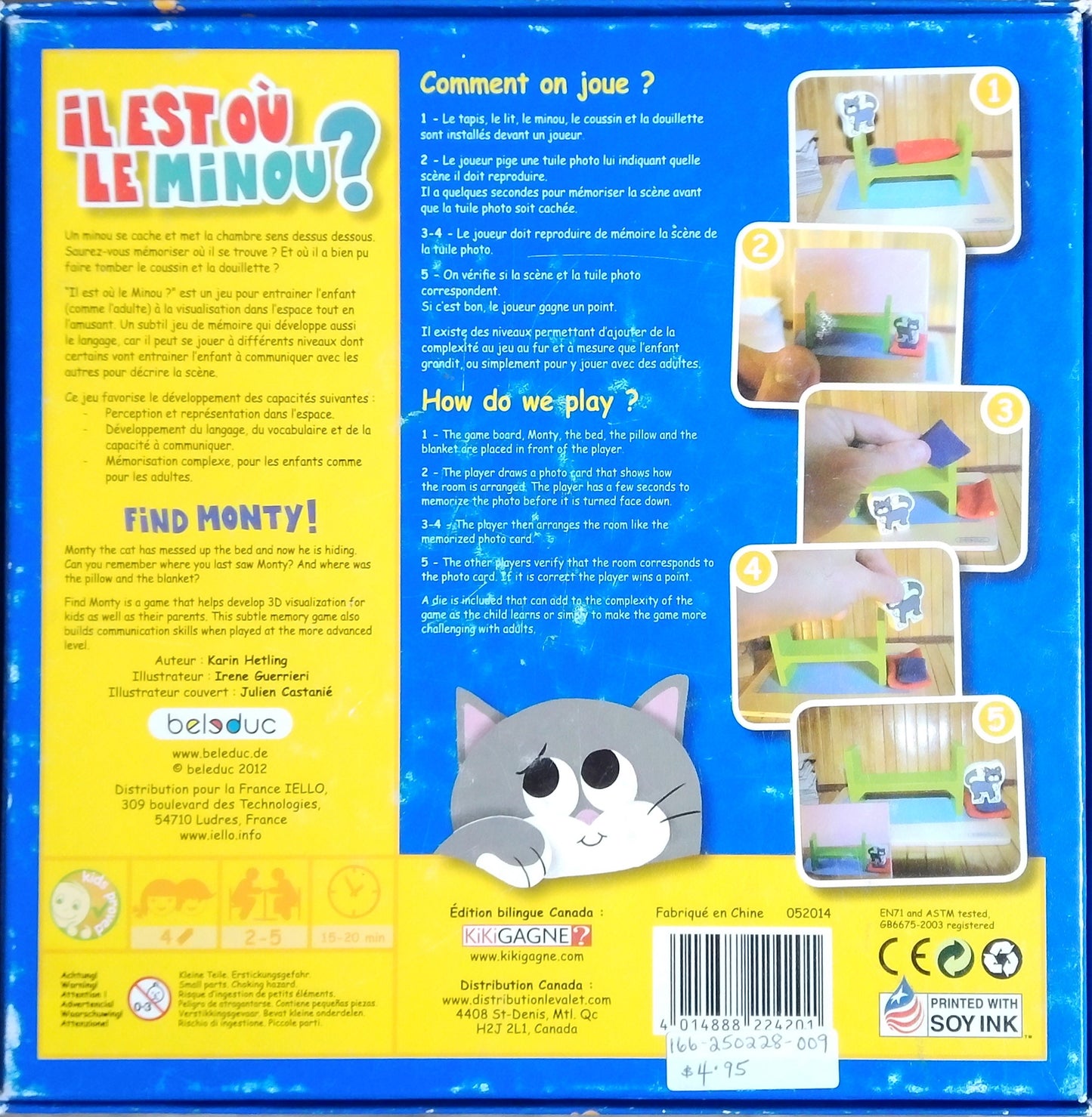 Il Est Ou Le Minou? (Find Monty!)