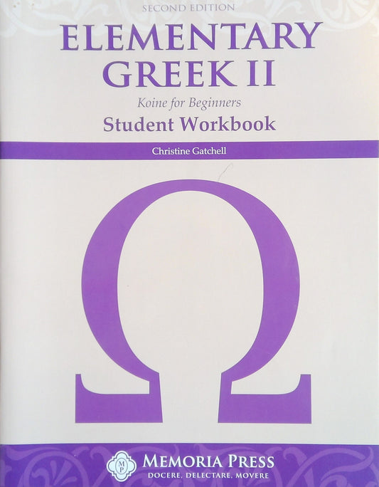 Elementary Greek 2 Student Workbook