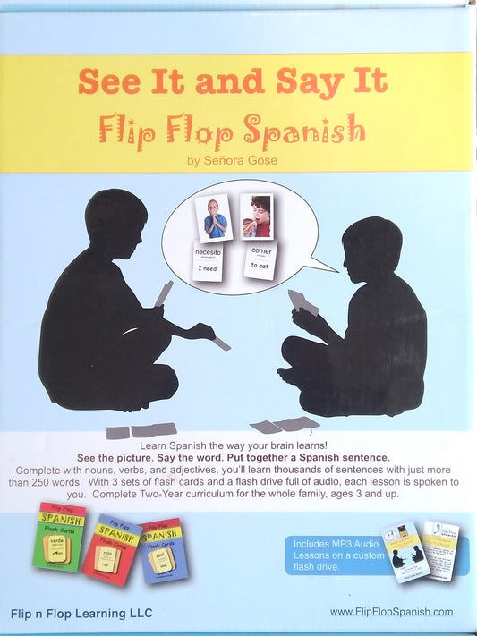 See It And Say It: Flip Flop Spanish