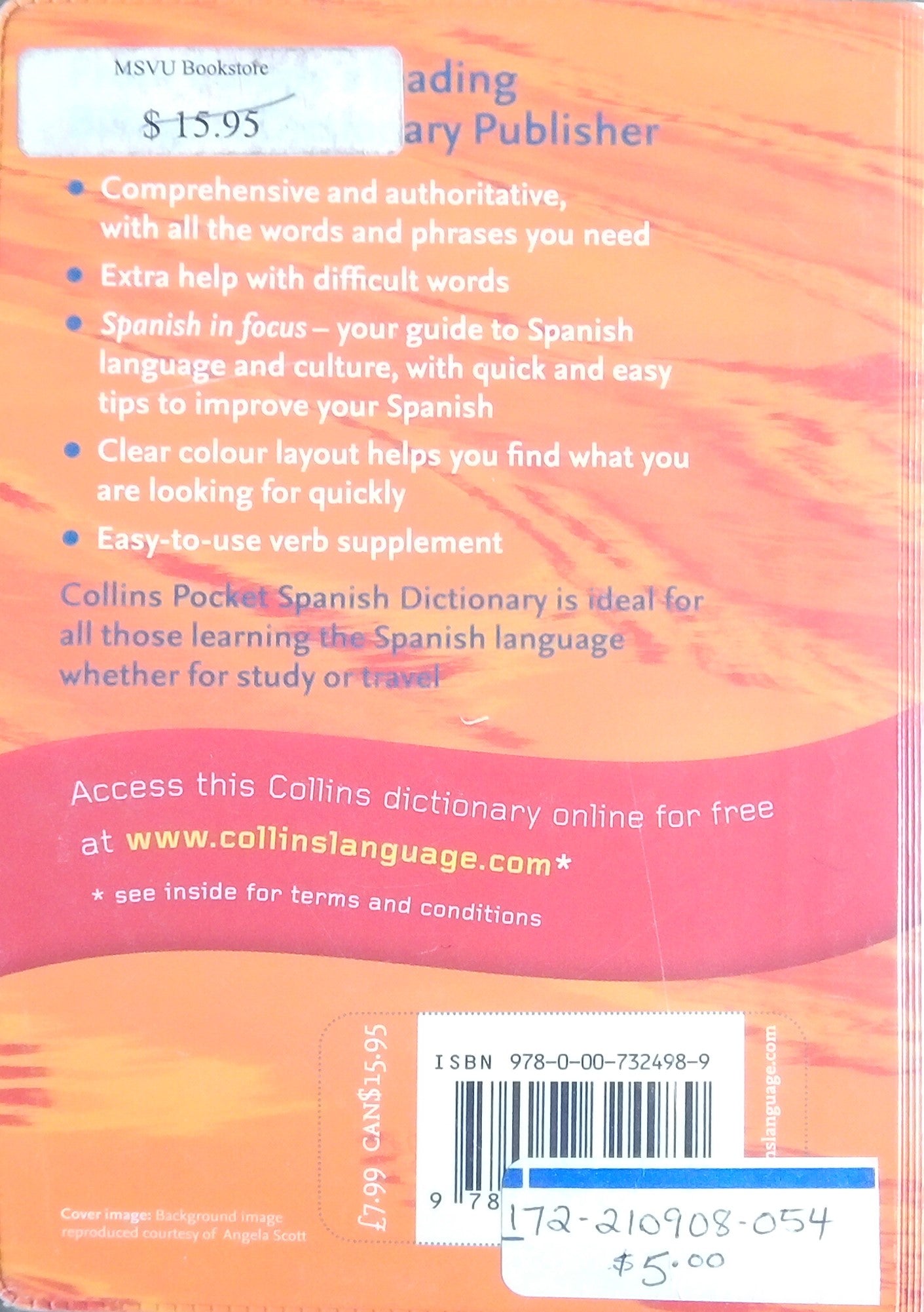 Collins Pocket Spanish Dictionary