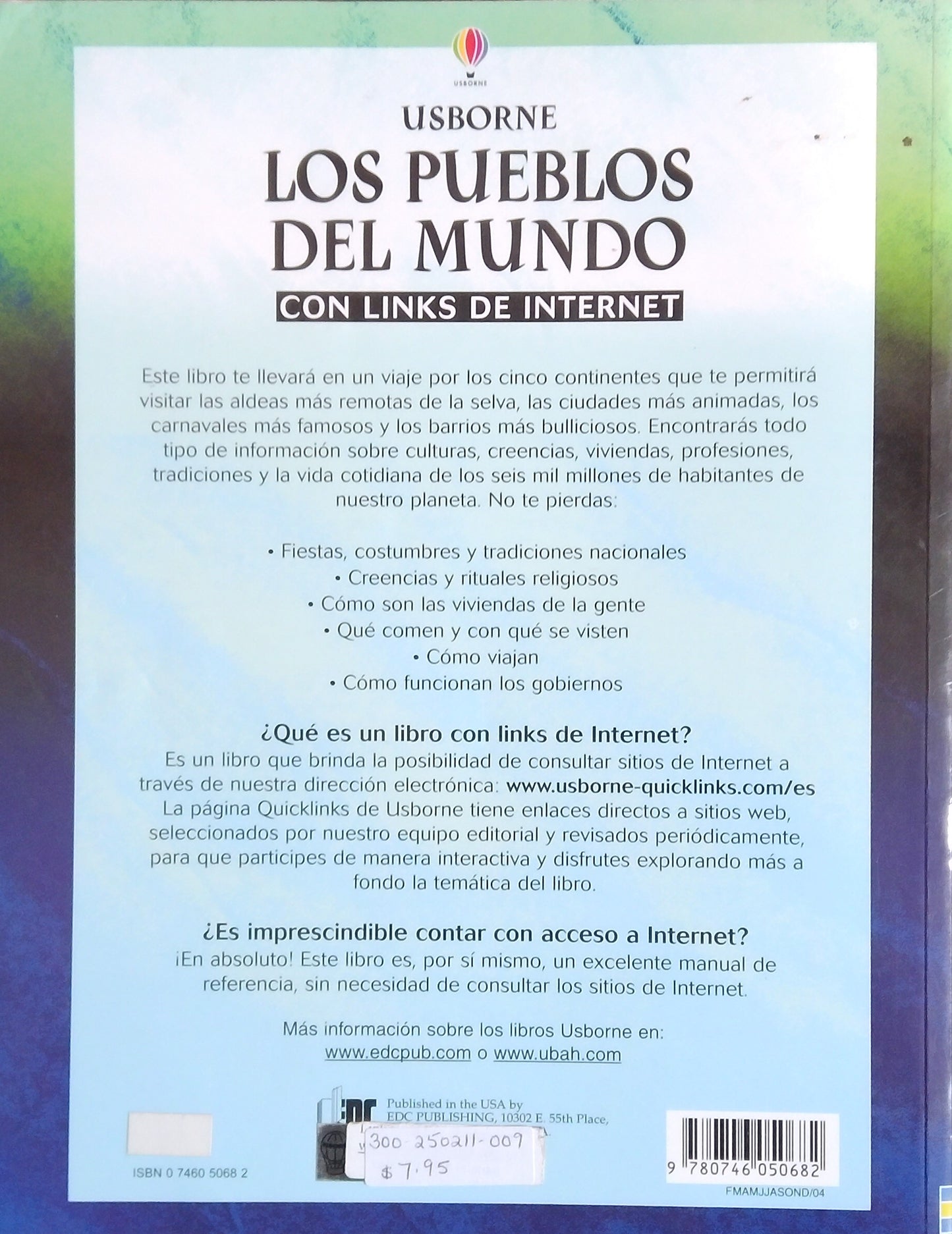 Usborne Los Pueblos Del Mundo