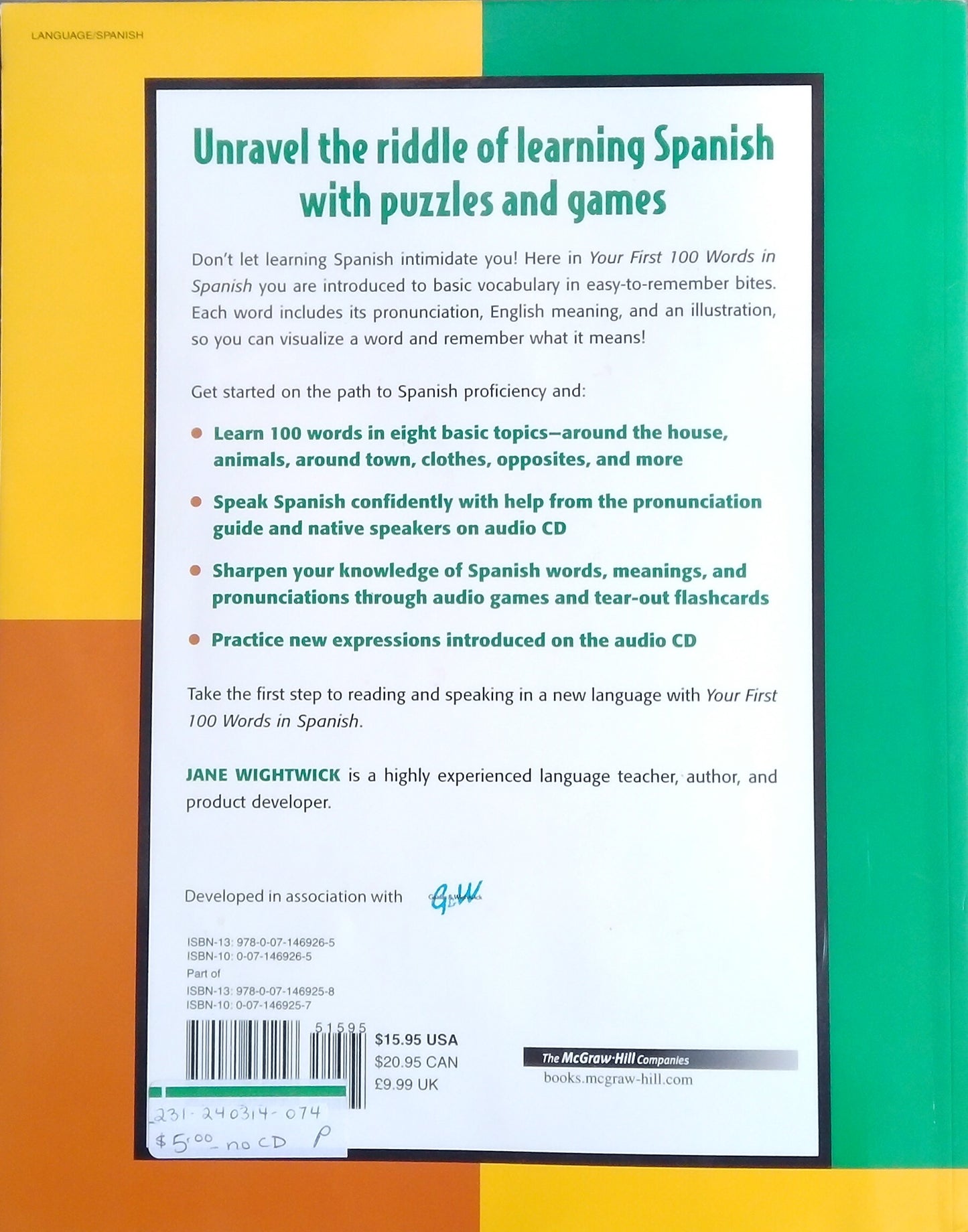 Your First 100 Words In Spanish