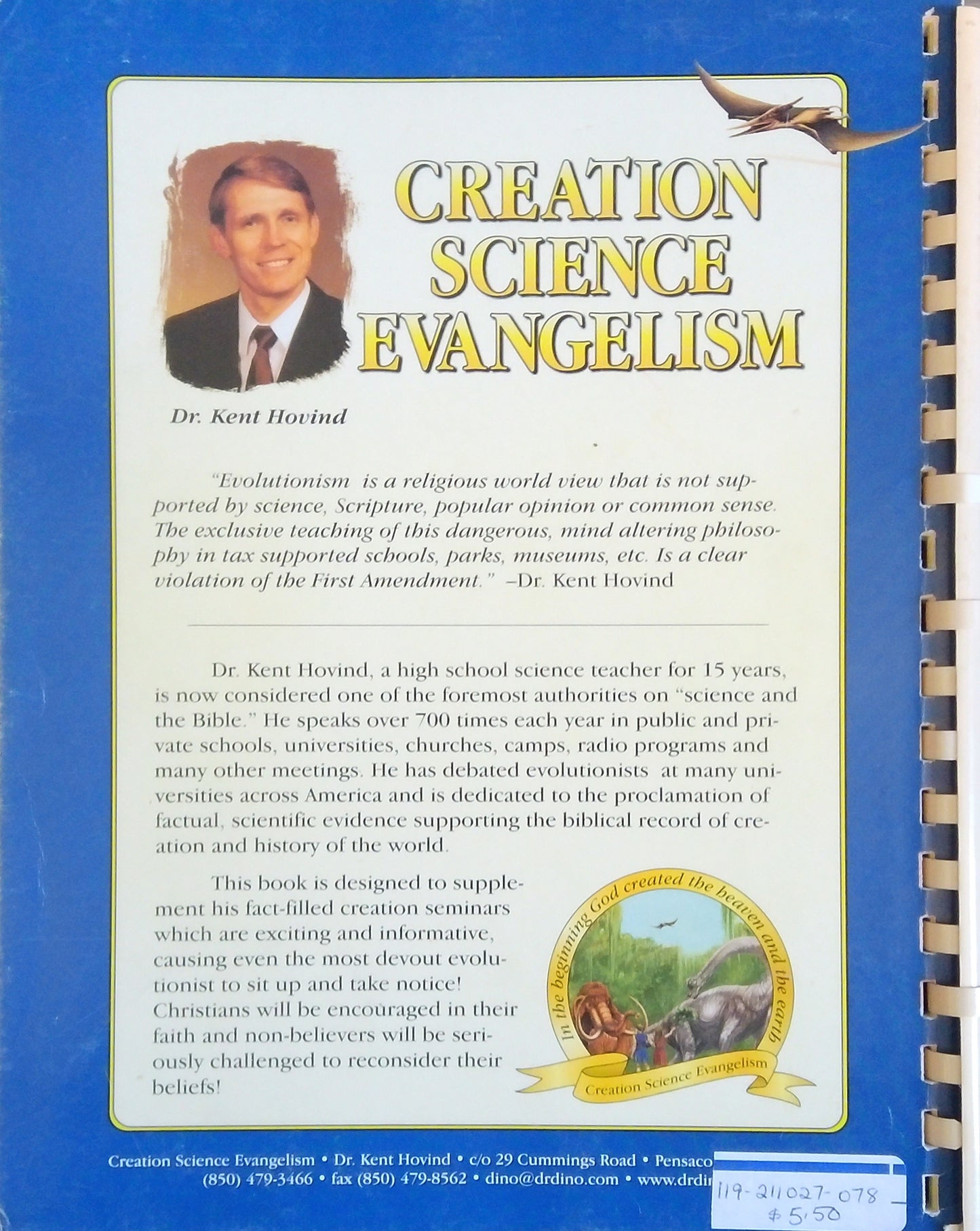 Creation Science Evangelism: Seminar Notebook