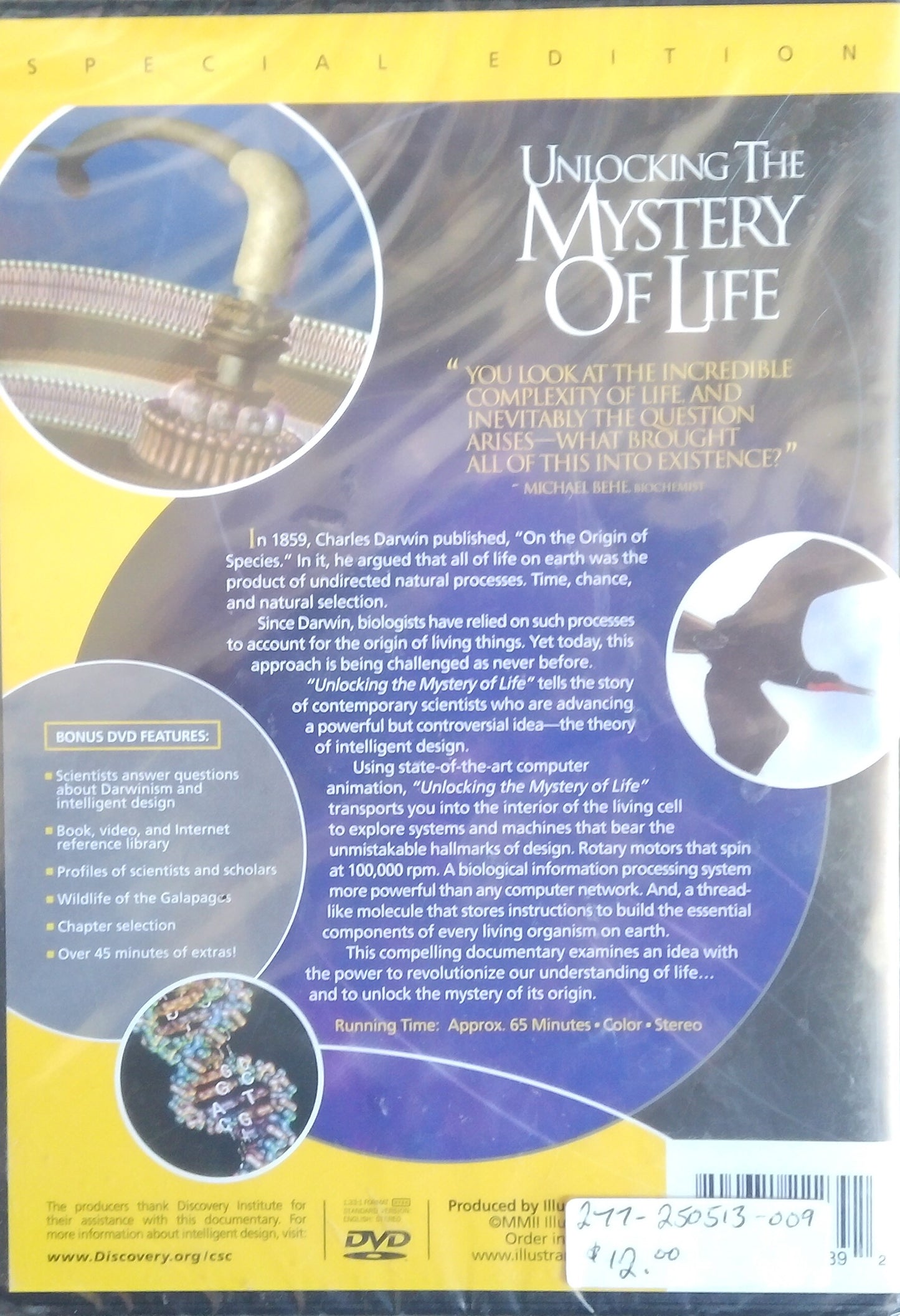 Unlocking The Mystery Of Life DVD