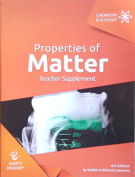 Properties Of Matter Teacher Supplement