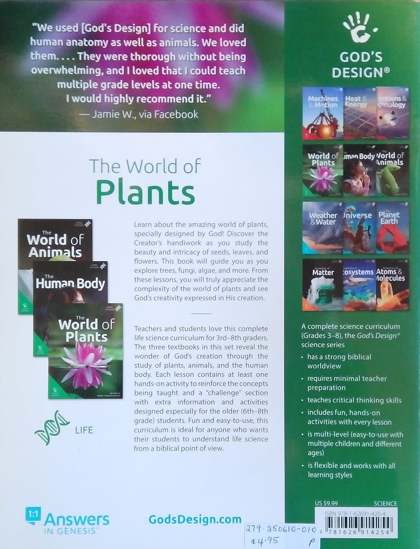 The World Of Plants Teacher Supplement