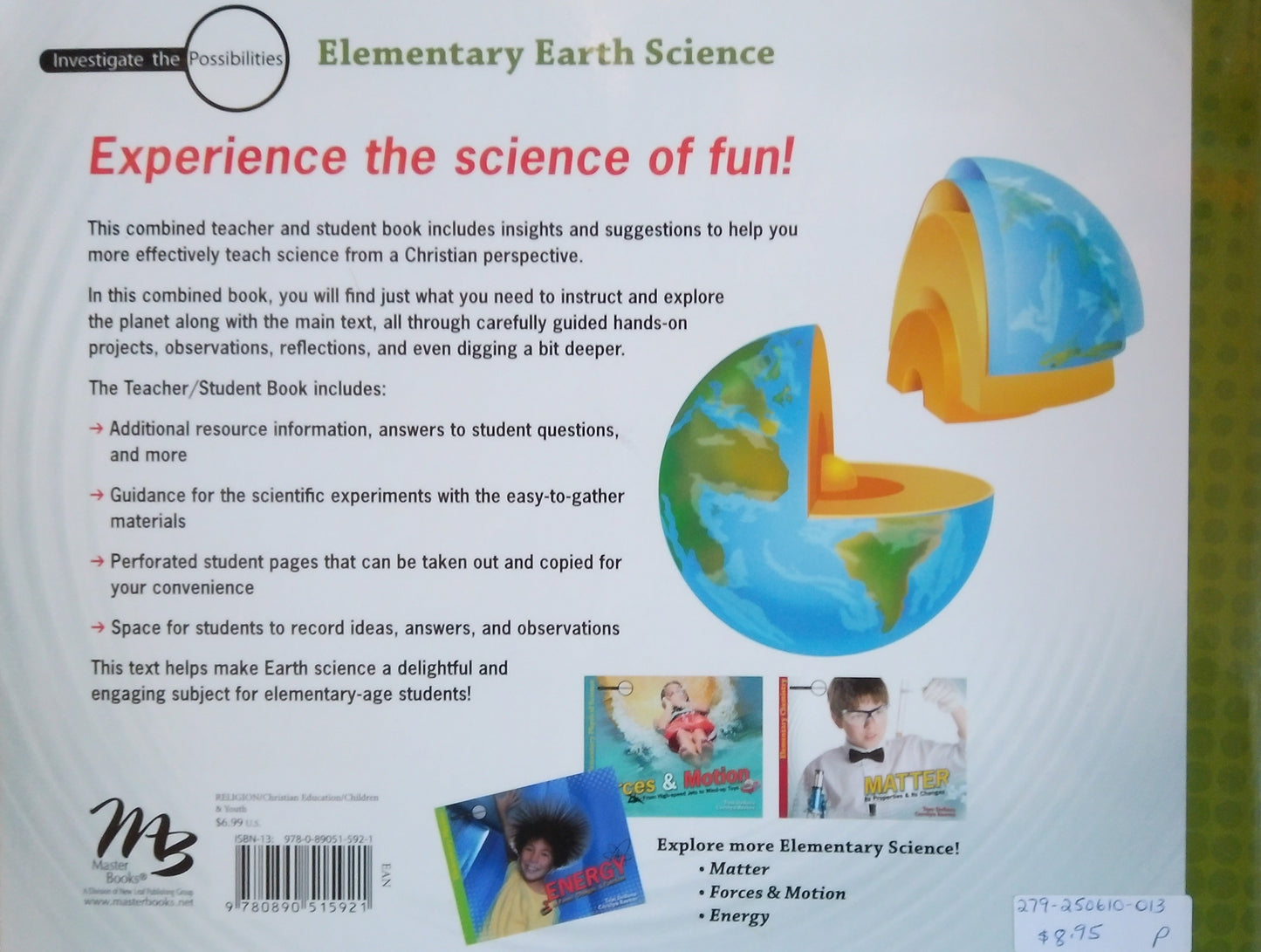 The Earth: Teacher's Guide & Student Journal