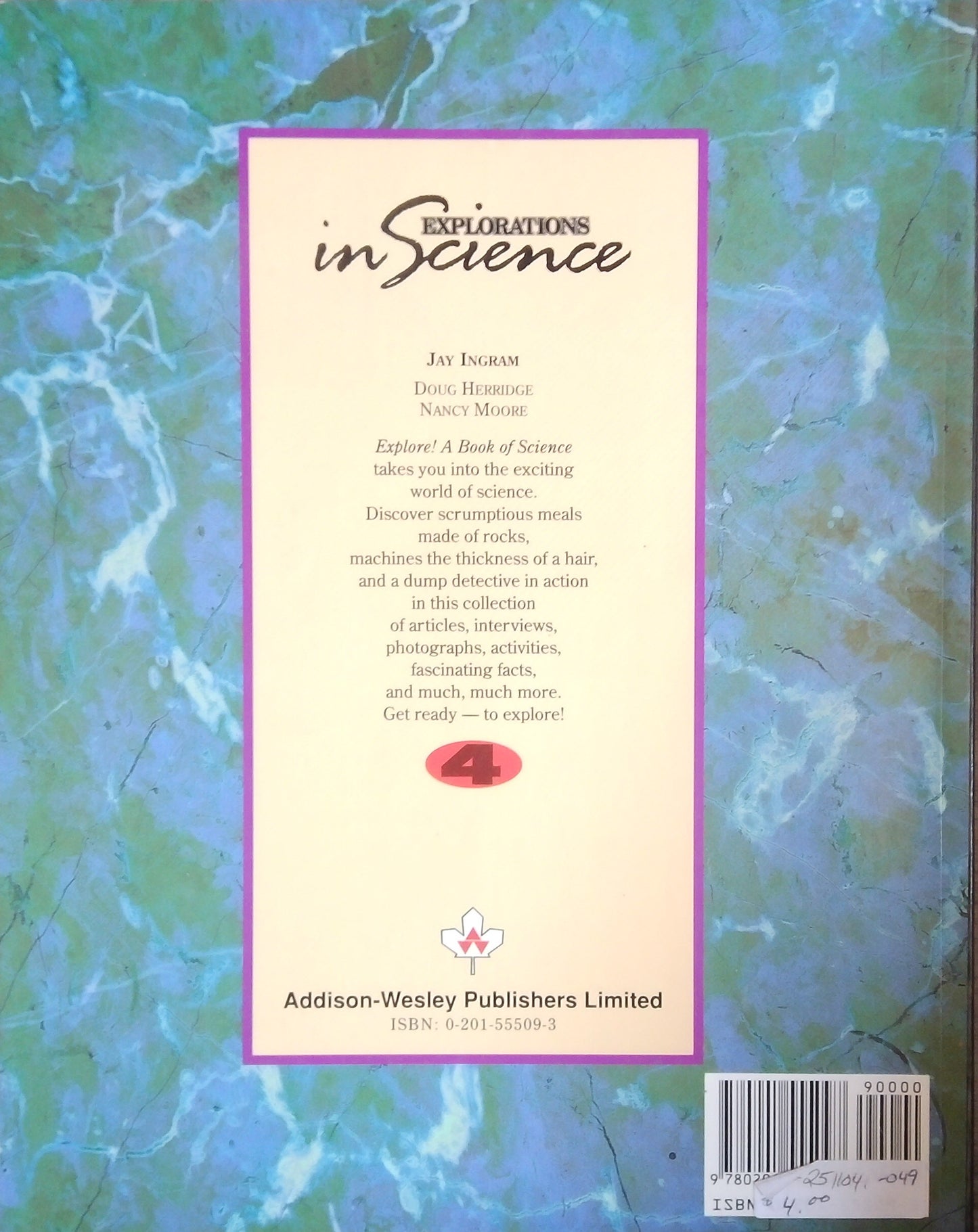 Explore! Student Resource Book 4