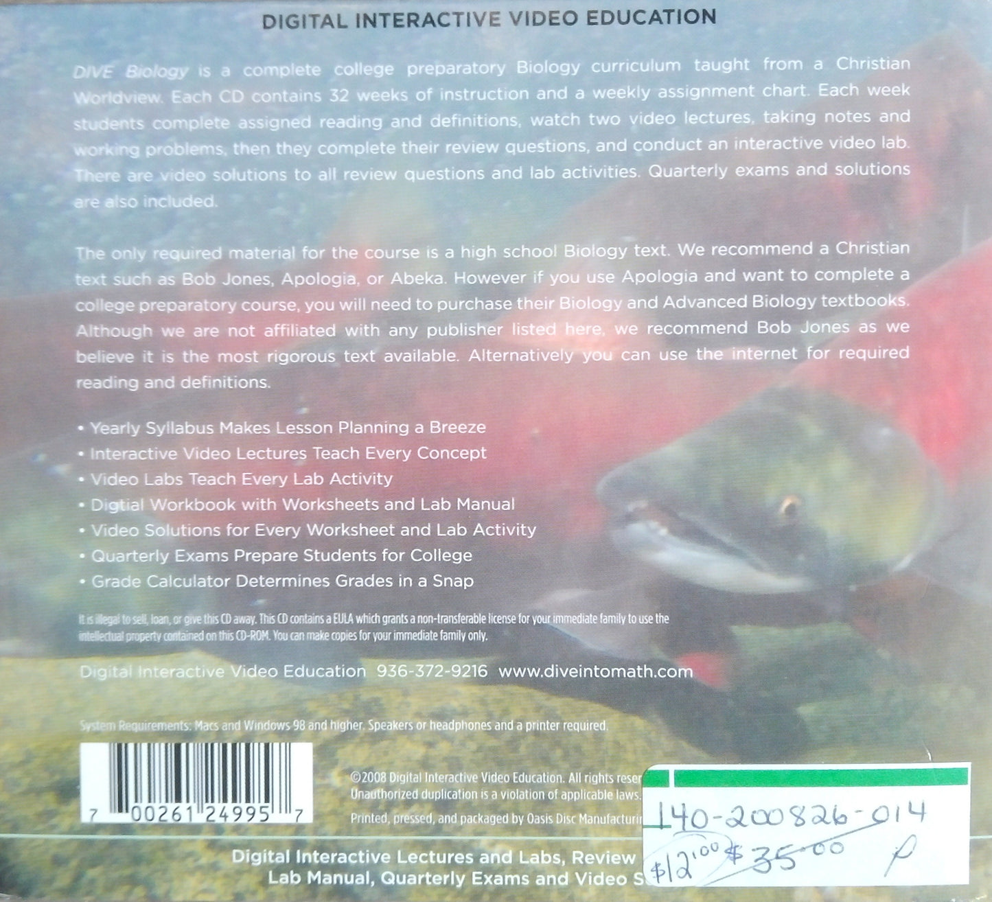 DIVE: Biology