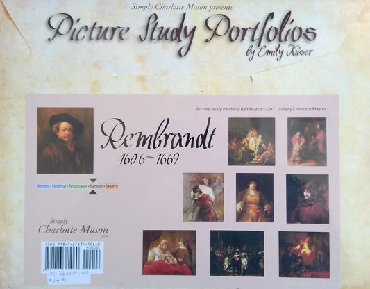 Picture Study Portfolio: Rembrandt