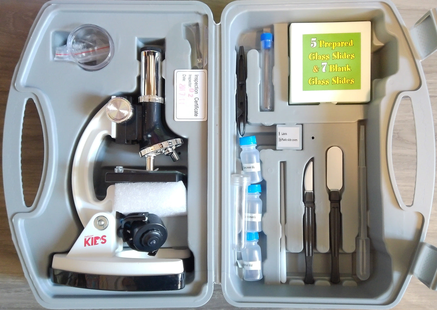 48 Piece Microscope Set