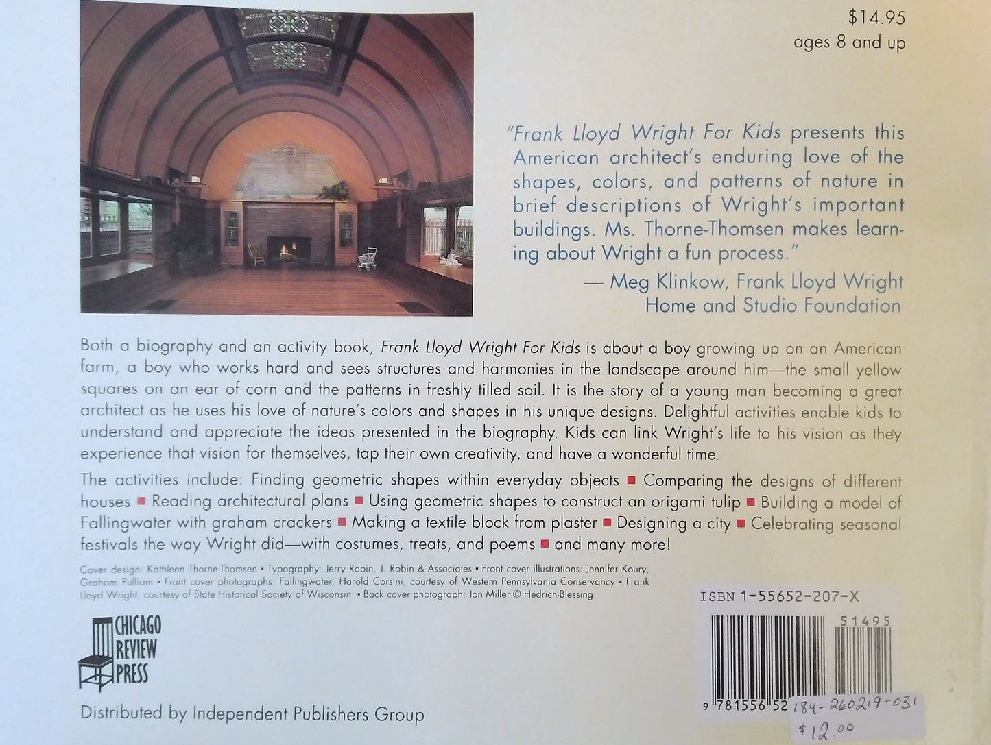 Frank Lloyd Wright For Kids