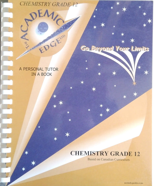 The Academic Edge: Chemistry Grade 12