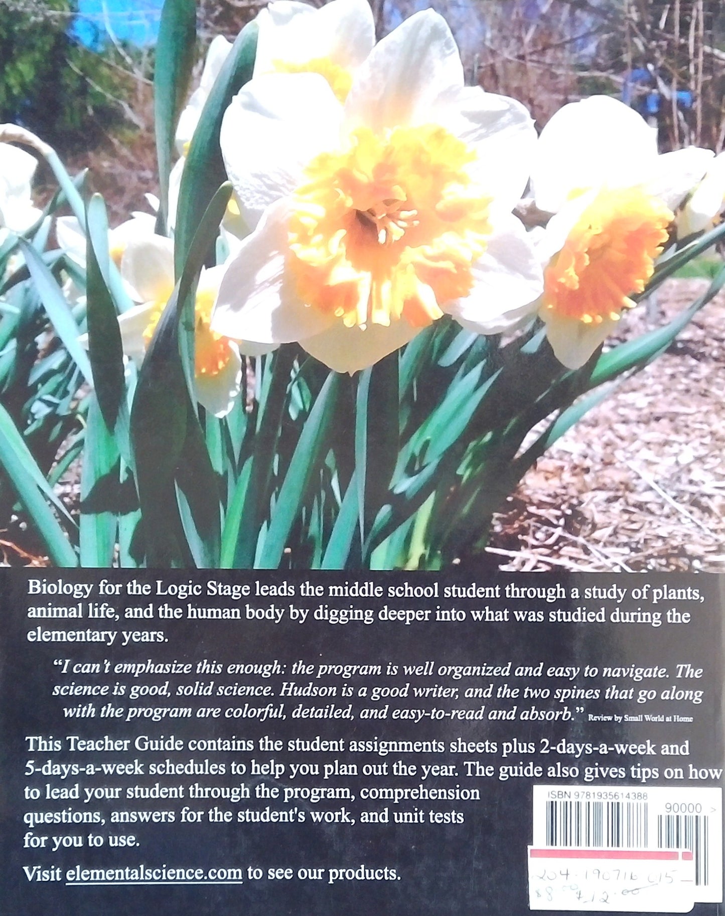 Biology For The Logic Stage Teacher Guide