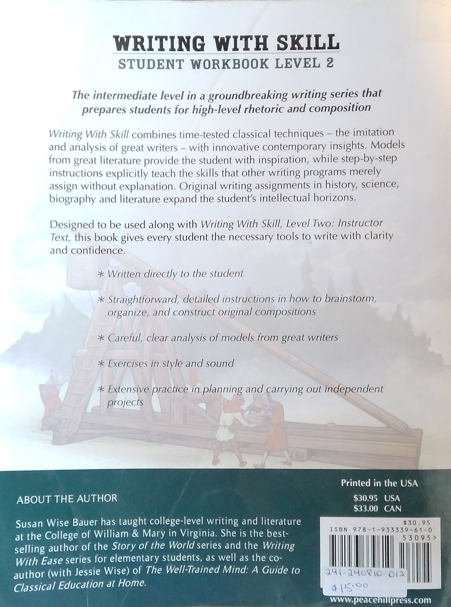 Writing With Skill Student Workbook: Level 2