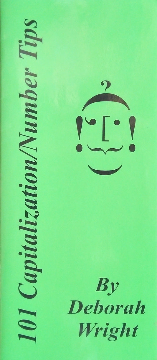 101 Capitalization/Number Tips