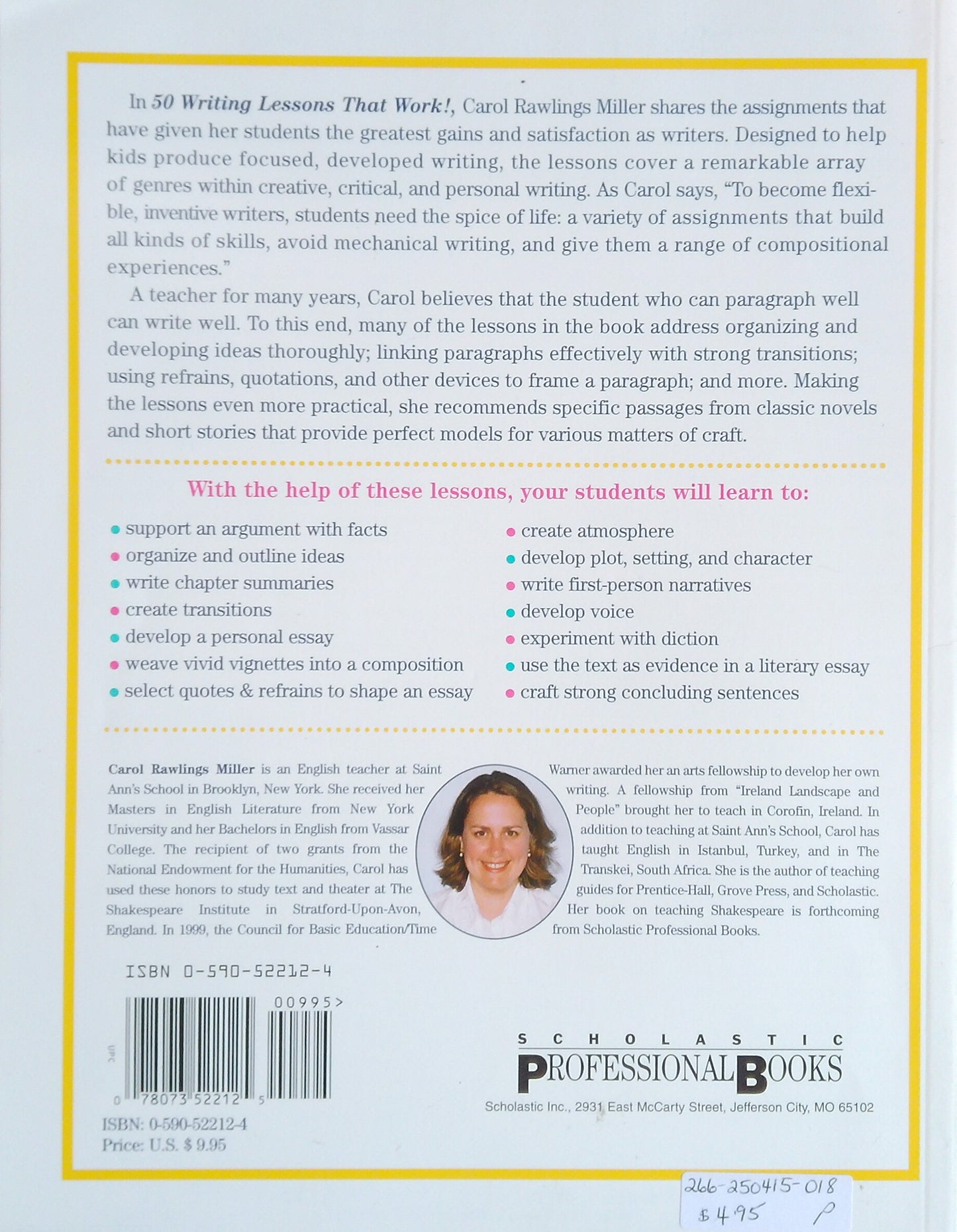 50 Writing Lessons That Work