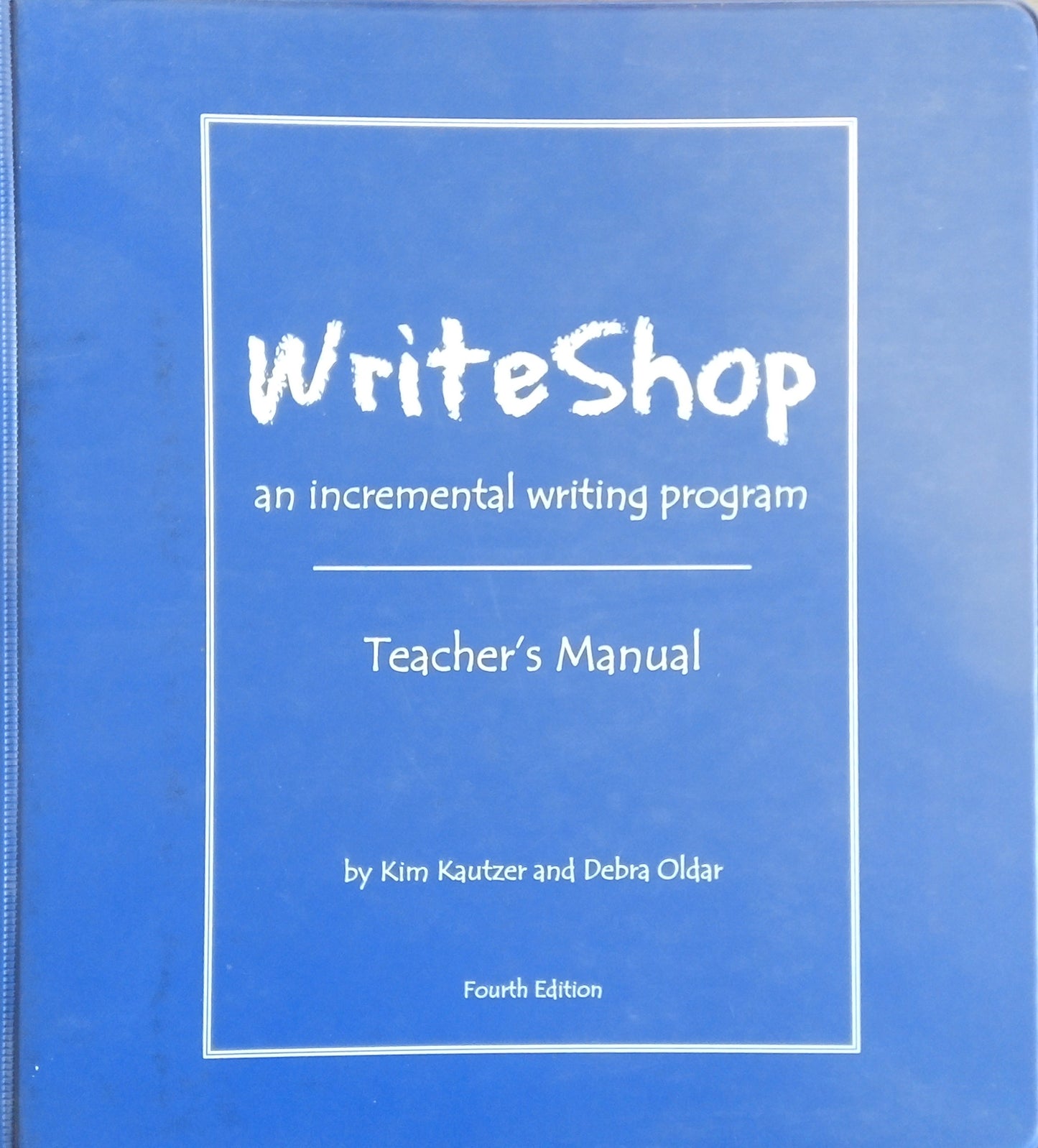 WriteShop Teacher's Manual
