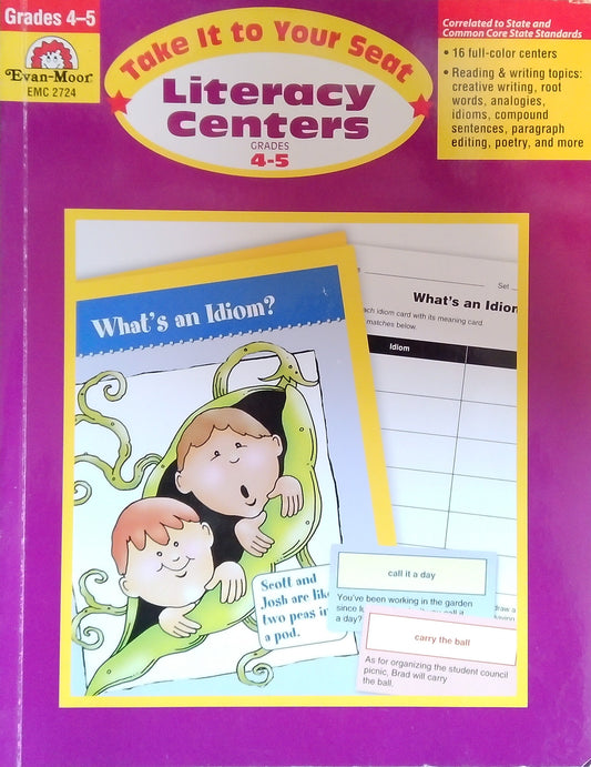 Take It To Your Seat Literacy Centers