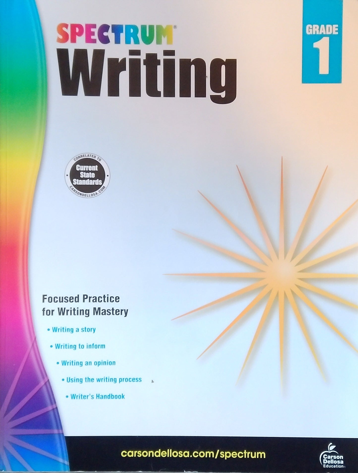 Spectrum Writing: Grade 1