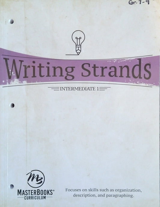 Writing Strands: Intermediate 1