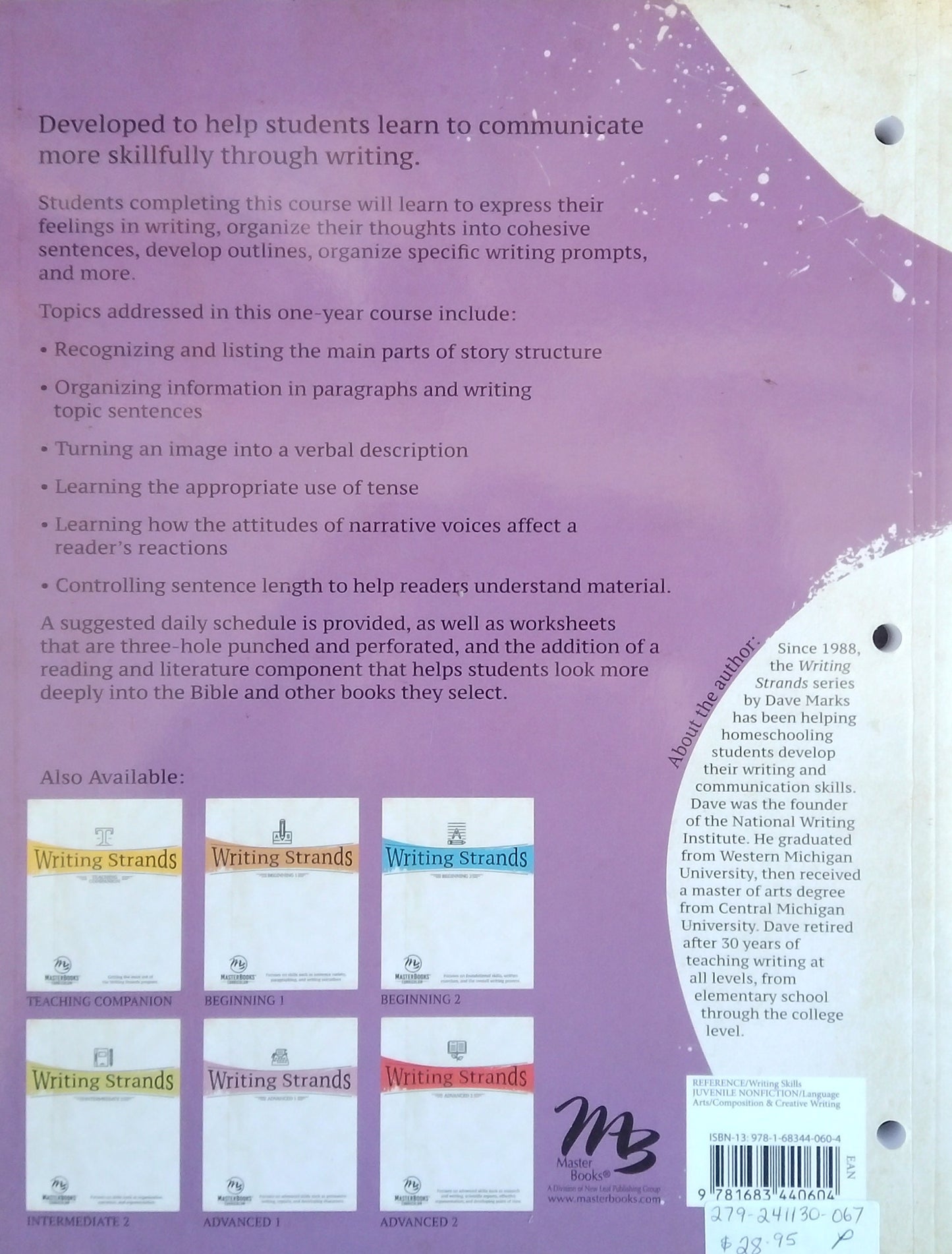 Writing Strands: Intermediate 1