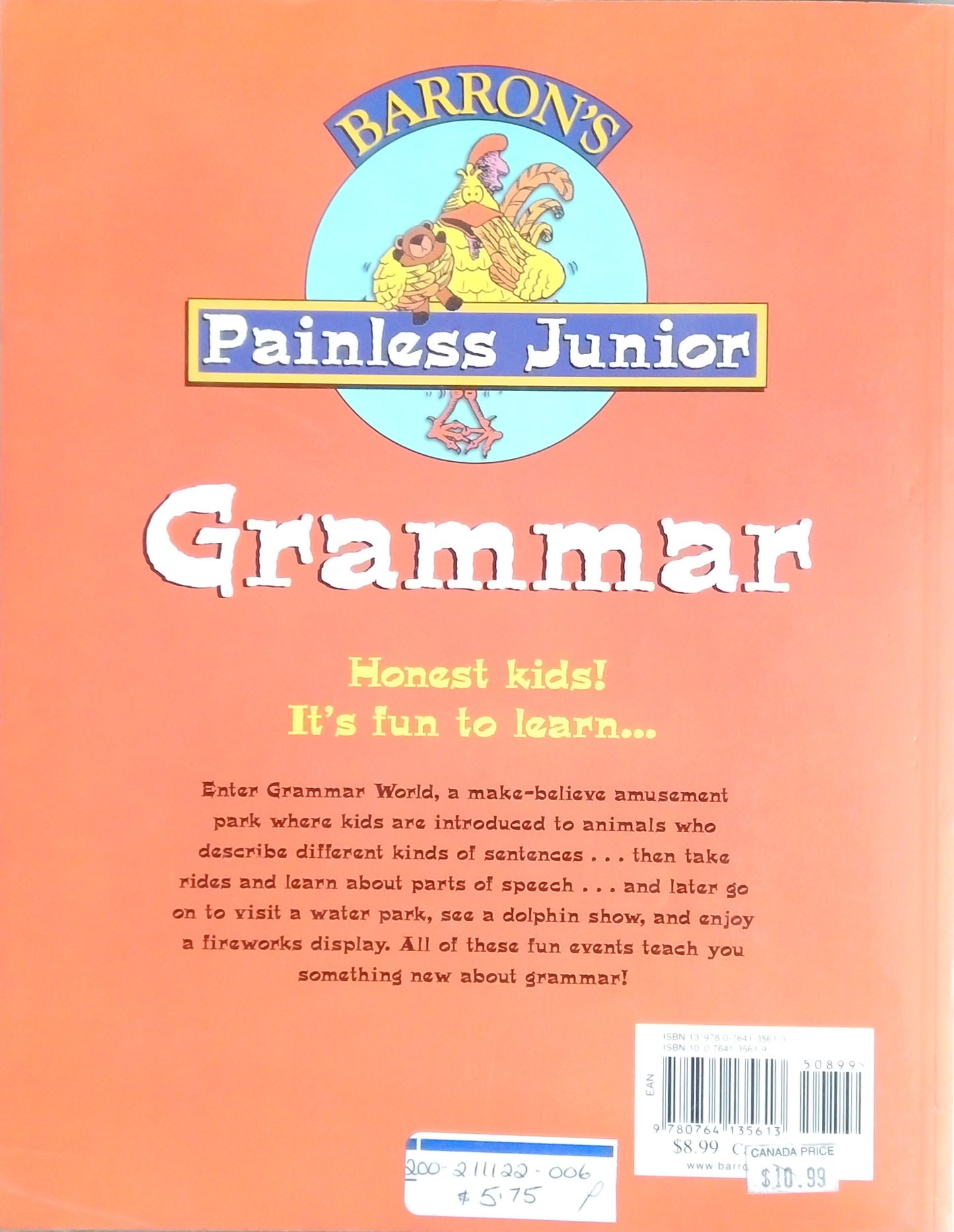 Barron's Painless Junior Grammar