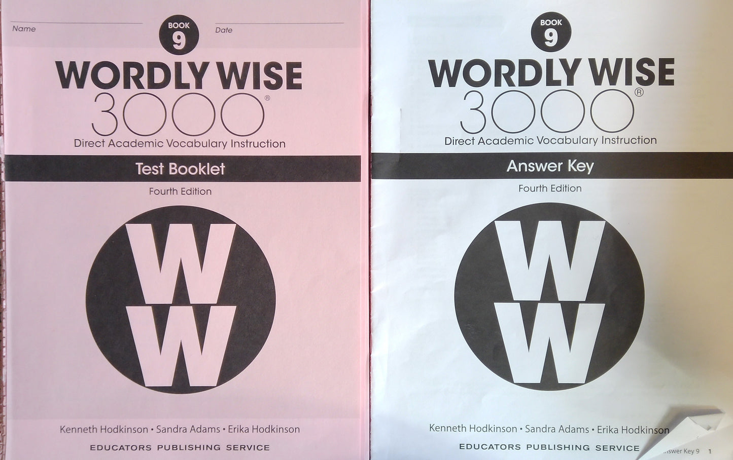 Wordly Wise 3000: Book 9 Answer Key/Tests
