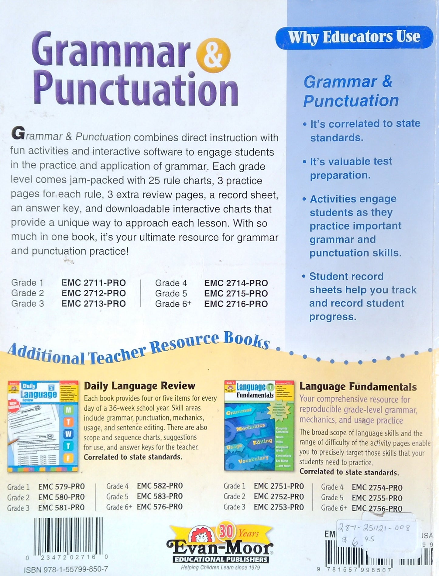 Grammar & Punctuation 6