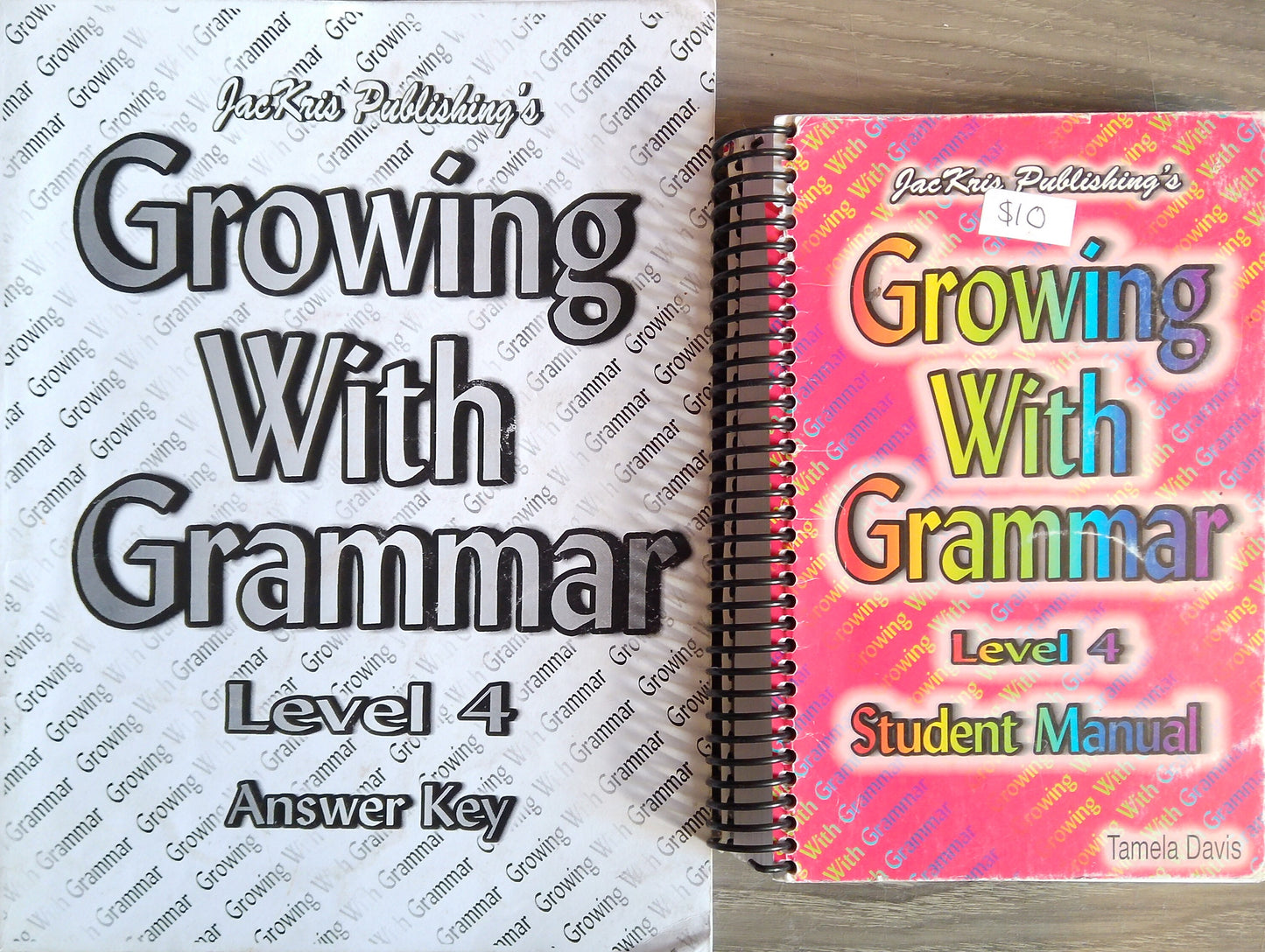 Growing With Grammar Level 4 Student Manual/Answer Key