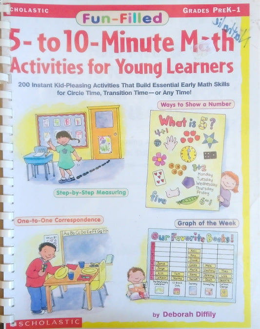 5- To 10-Minute Math Activities For Young Learners