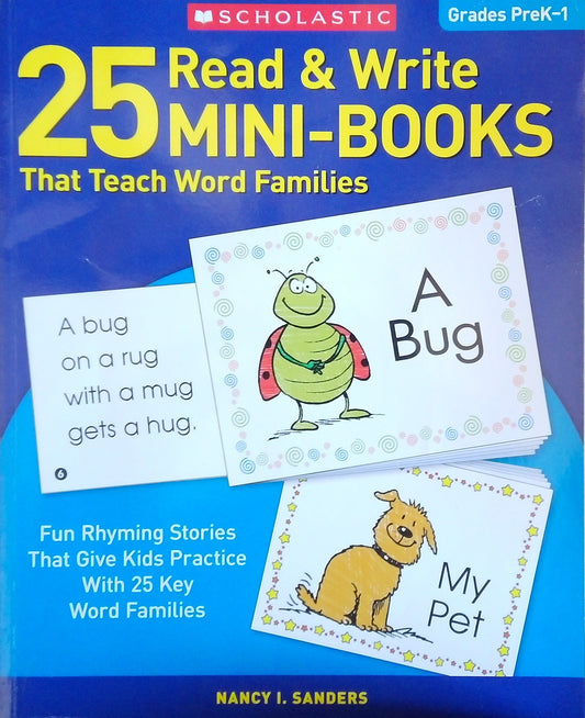 25 Read & Write Mini-Books