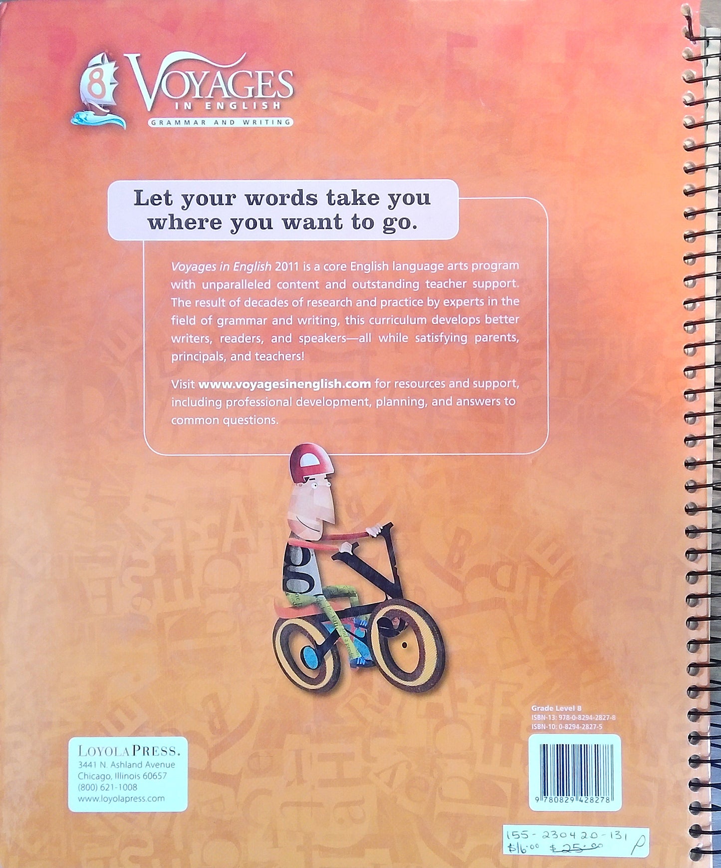 Voyages In English 8 Teacher Edition