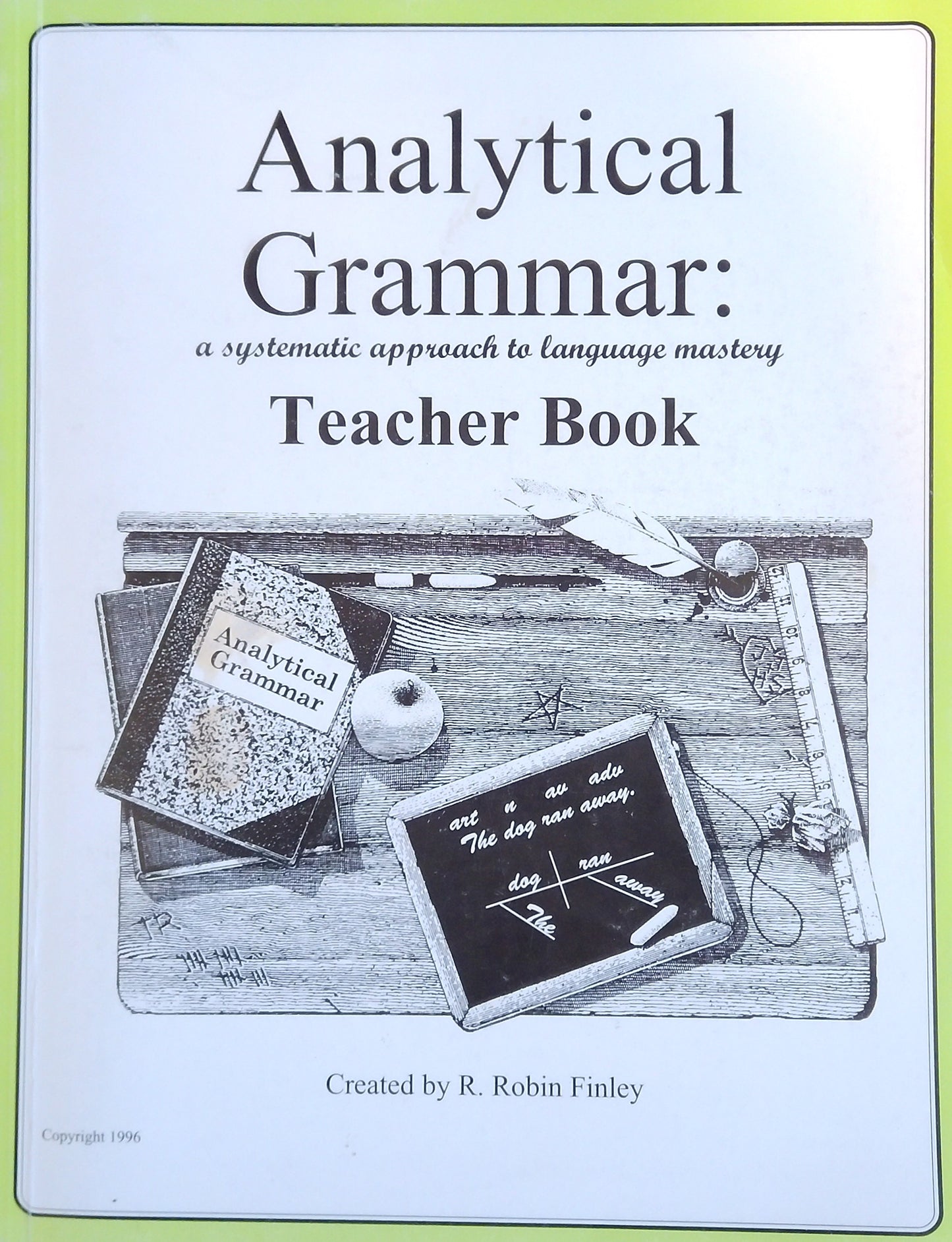 Analytical Grammar: Teacher Book