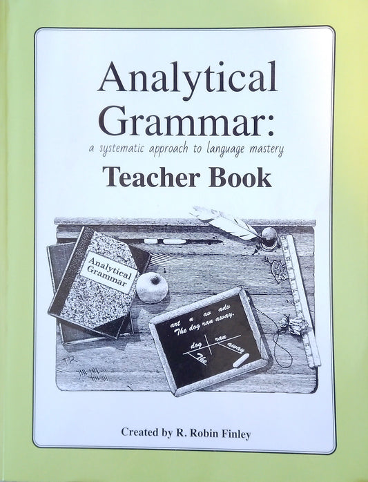 Analytical Grammar: Teacher Book