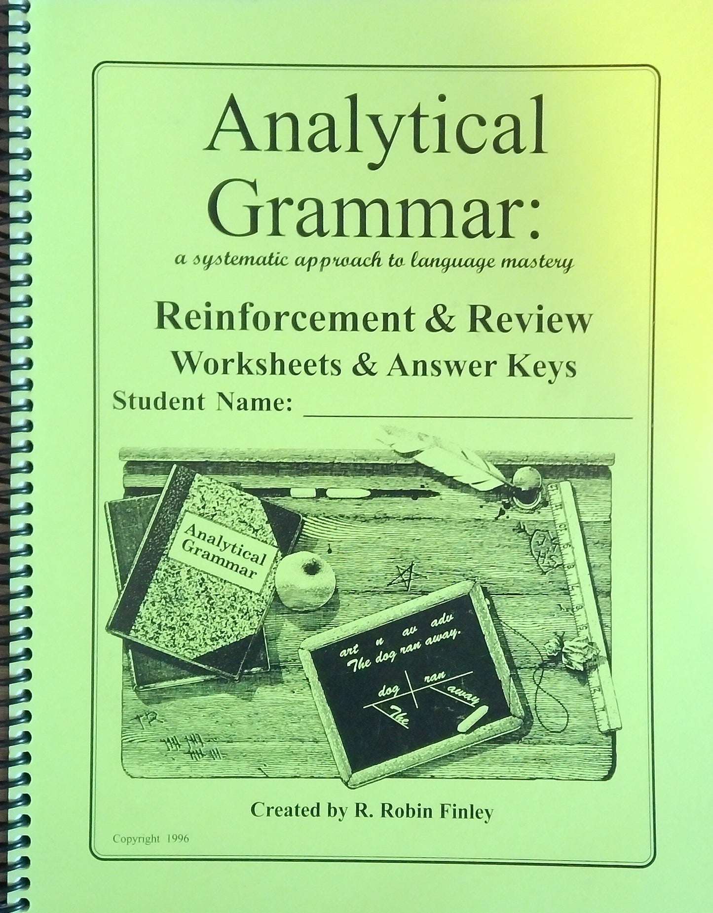 Analytical Grammar: Worksheets & Answer Keys