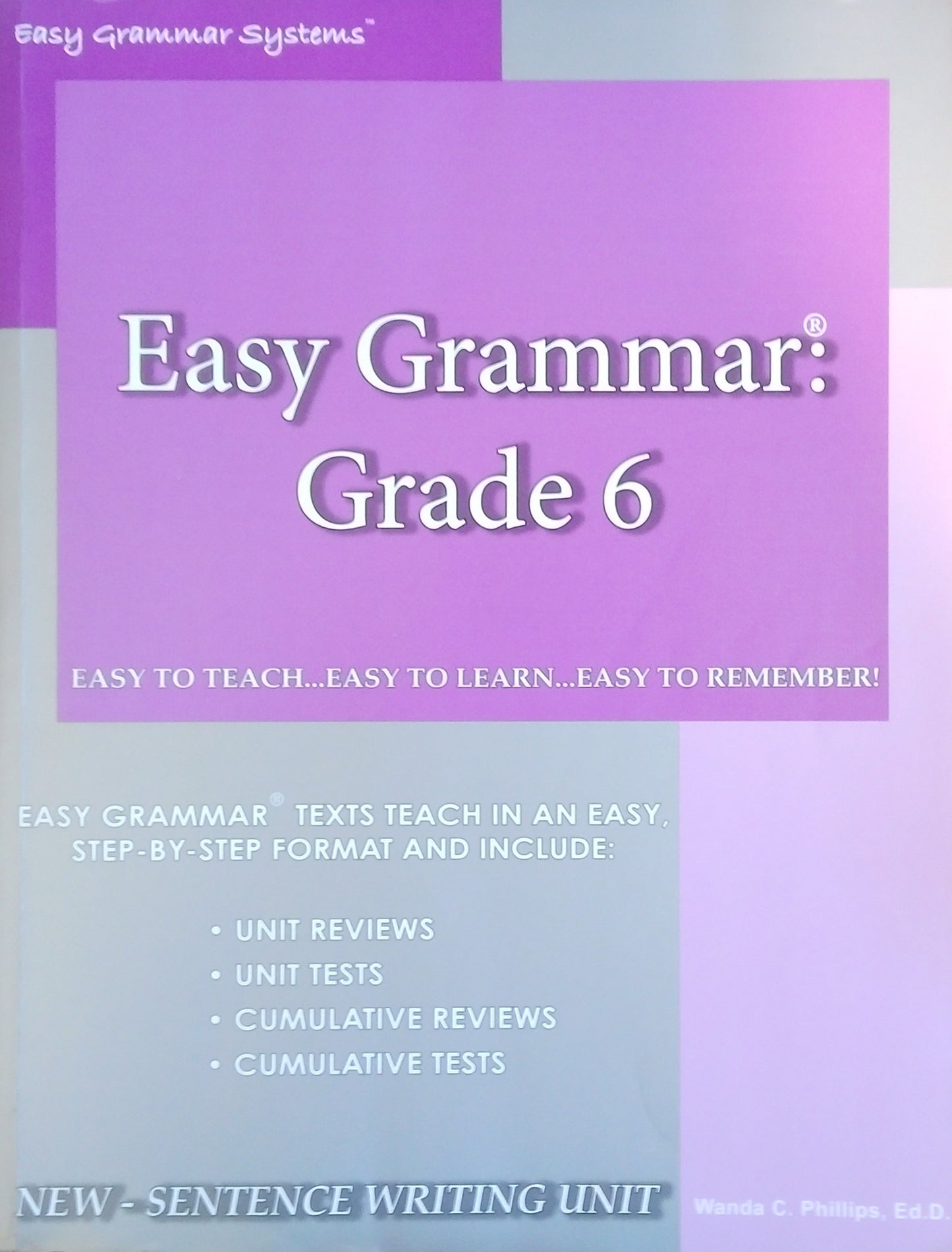 Easy Grammar: Grade 6