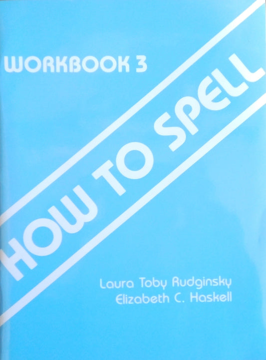 How To Spell: Workbook 3