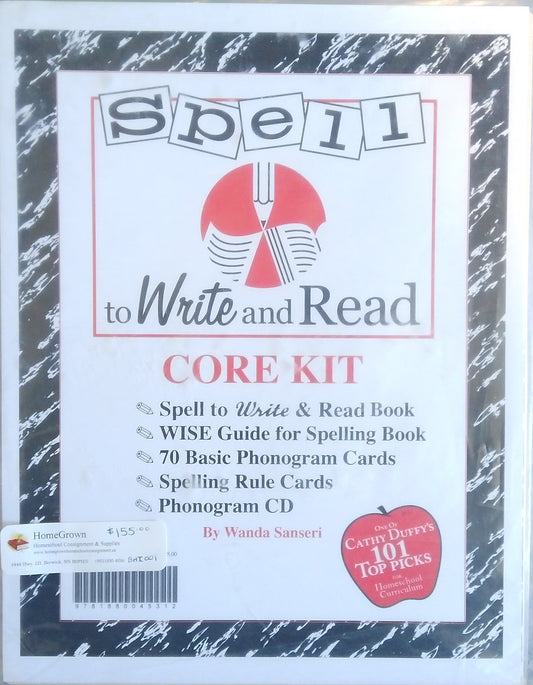 Spell To Write And Read Core Kit