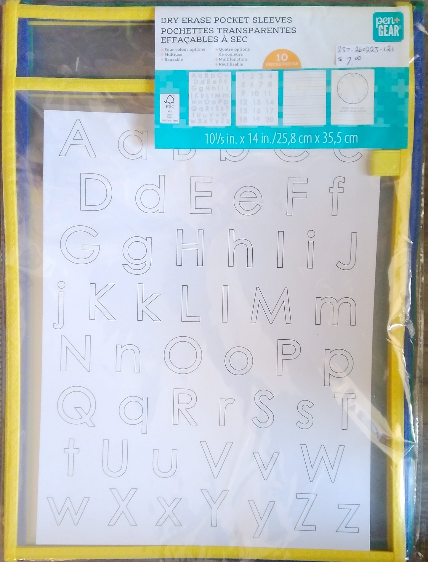 Dry Erase Pocket Sleeves