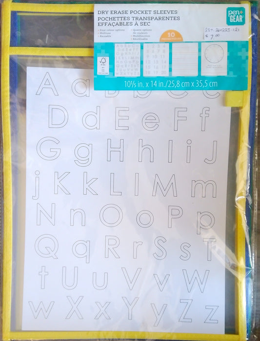 Dry Erase Pocket Sleeves