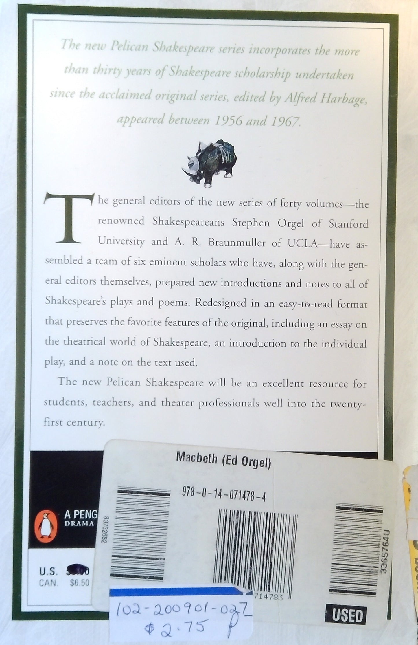 Pelican Shakespeare: Macbeth