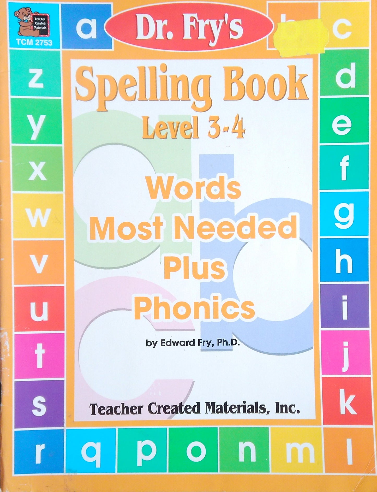 Dr Fry's Spelling Book: Level 3-4