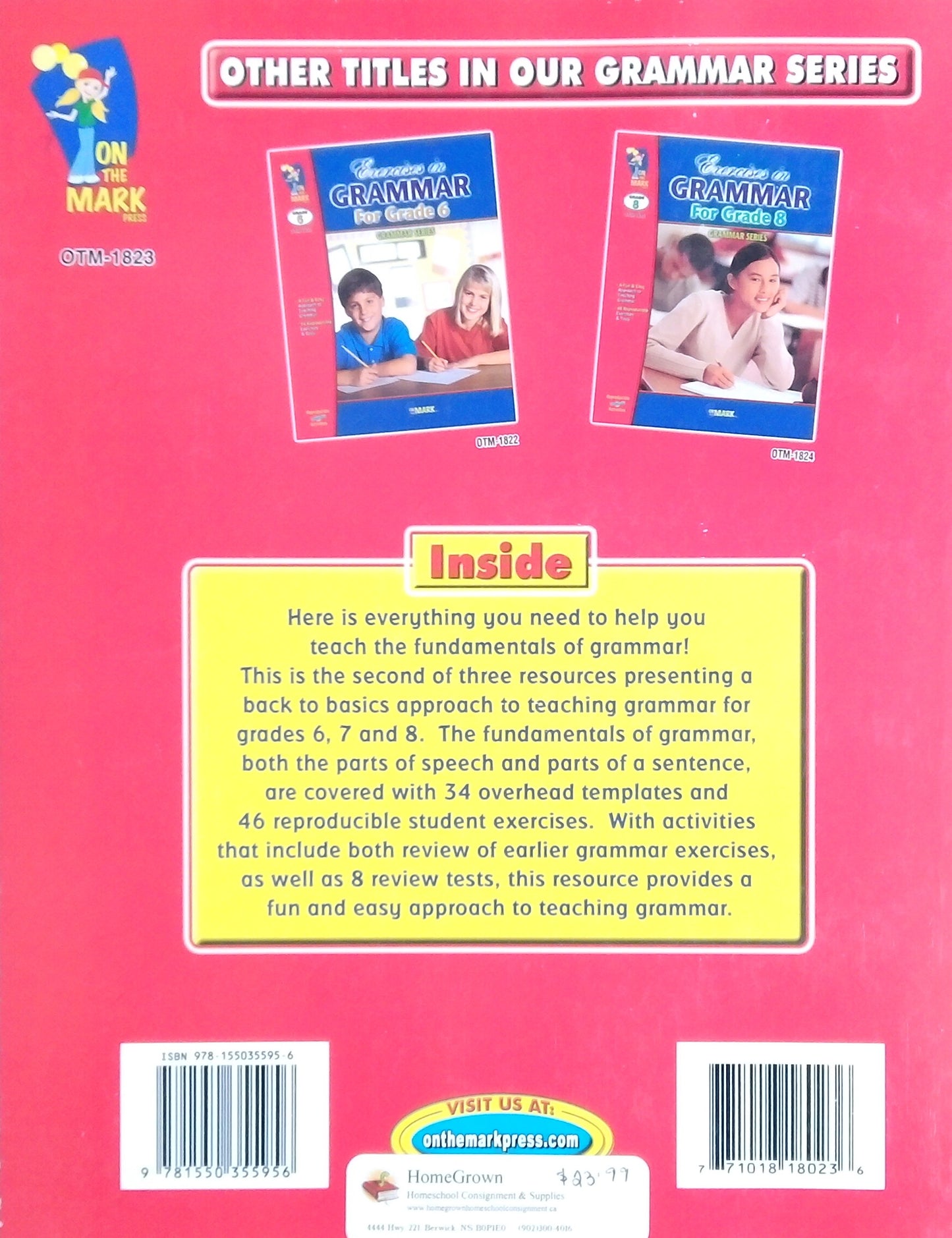 Exercises In Grammar For Grade 7