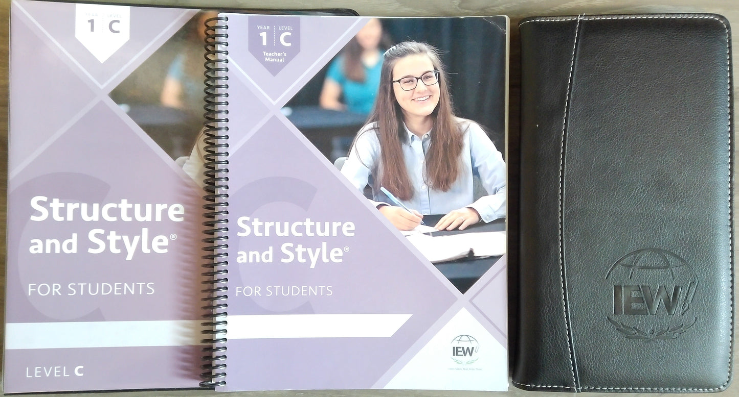 IEW Structure & Style Bundle: Year 1, Level C